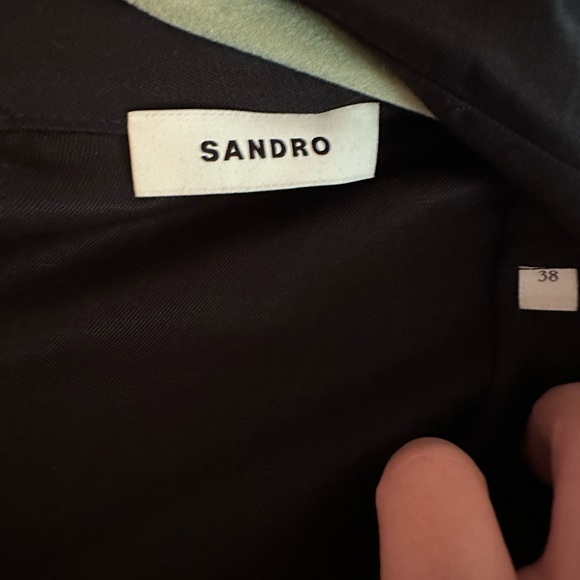 NWOT Black Sandro Jumpsuit - Picture 5 of 10
